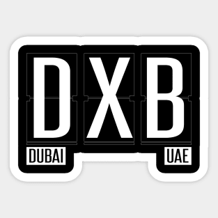 DXB - Dubai Souvenir or Gift Shirt Apparel Sticker